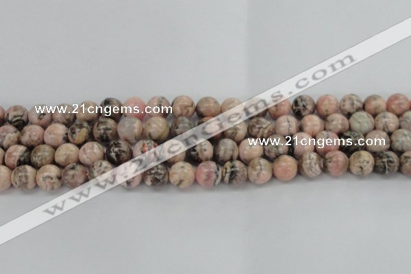 CRC905 15.5 inches 10mm round natural rhodochrosite beads