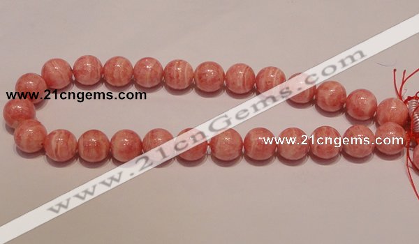 CRC91 16 inches 16mm round grade AA argentina rhodochrosite beads