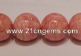 CRC92 16 inches 18mm round grade AA argentina rhodochrosite beads