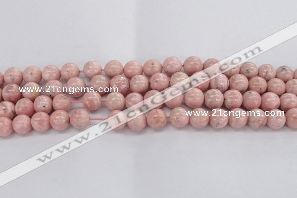 CRC923 15.5 inches 10mm round natural rhodochrosite beads