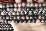 CRD353 15.5 inches 10mm round rhodonite beads wholesale