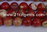 CRE302 15.5 inches 8mm round red jasper beads wholesale