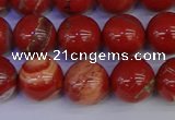 CRE304 15.5 inches 12mm round red jasper beads wholesale