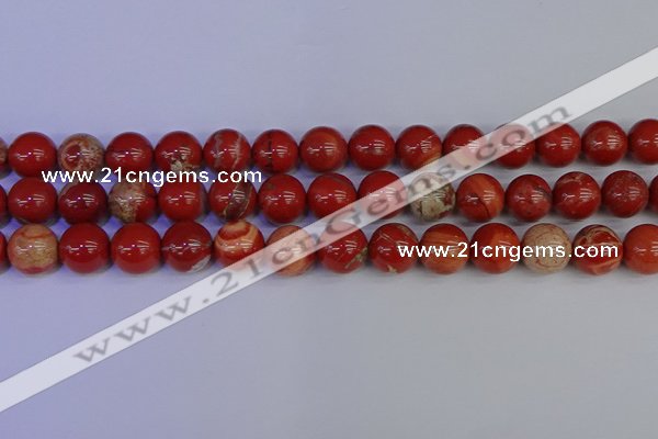 CRE305 15.5 inches 14mm round red jasper beads wholesale