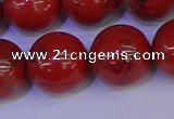 CRE308 15.5 inches 20mm round red jasper beads wholesale