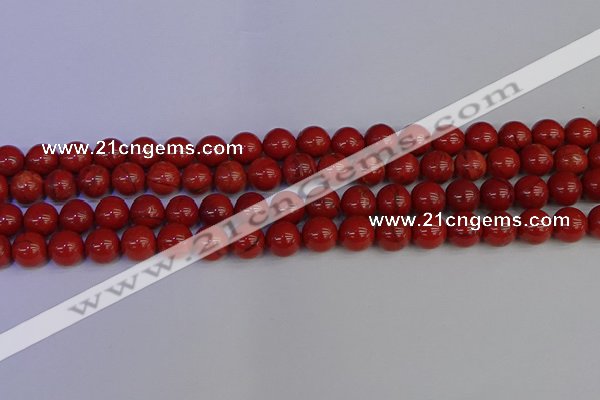 CRE312 15.5 inches 8mm round red jasper beads wholesale