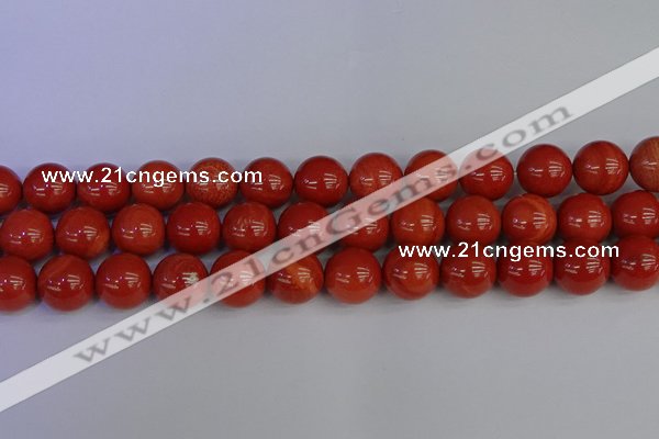 CRE314 15.5 inches 12mm round red jasper beads wholesale