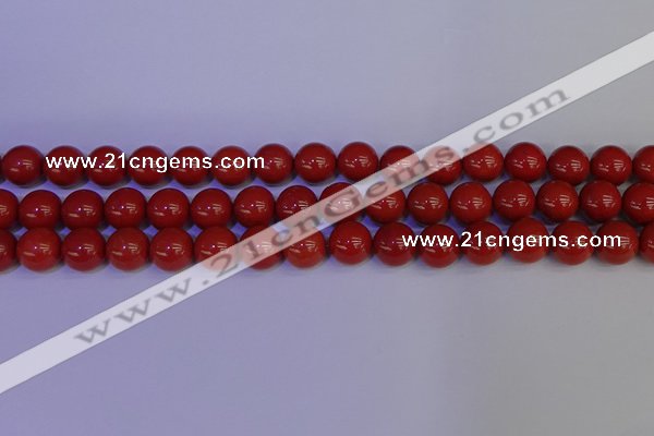 CRE323 15.5 inches 10mm round red jasper beads wholesale