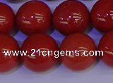 CRE328 15.5 inches 20mm round red jasper beads wholesale