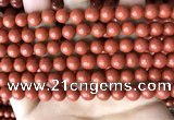 CRE352 15.5 inches 8mm round red jasper beads wholesale