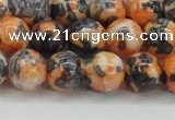 CRF325 15.5 inches 12mm round dyed rain flower stone beads wholesale