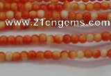 CRF425 15.5 inches 2mm round dyed rain flower stone beads wholesale