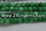 CRF441 15.5 inches 3mm round dyed rain flower stone beads wholesale