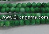 CRF441 15.5 inches 3mm round dyed rain flower stone beads wholesale