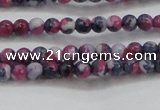 CRF447 15.5 inches 3mm round dyed rain flower stone beads wholesale