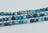 CRF55 15.5 inches 4mm round dyed rain flower stone beads wholesale