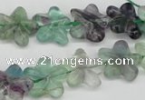 CRG17 15.5 inches 16*16mm star fluorite gemstone beads wholesale