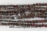 CRG30 15.5 inches 6mm flat star poppy jasper beads wholesale