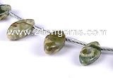 CRH11 6*12mm natural rhyolite marquise gemstone beads Wholesale