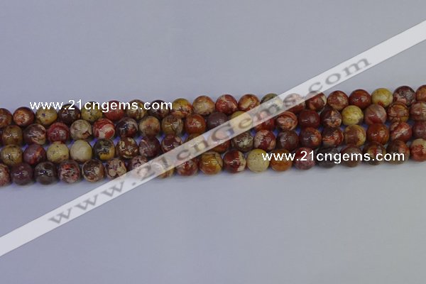 CRH502 15.5 inches 8mm round rhyolite gemstone beads wholesale