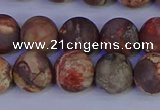 CRH513 15.5 inches 10mm round matte rhyolite gemstone beads