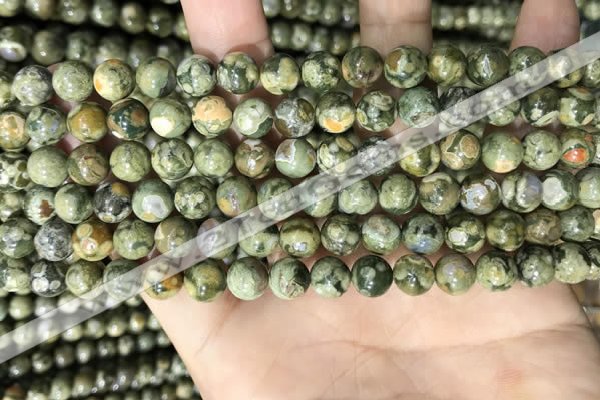 CRH571 15.5 inches 6mm round rhyolite gemstone beads wholesale