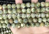 CRH574 15.5 inches 12mm round rhyolite gemstone beads wholesale