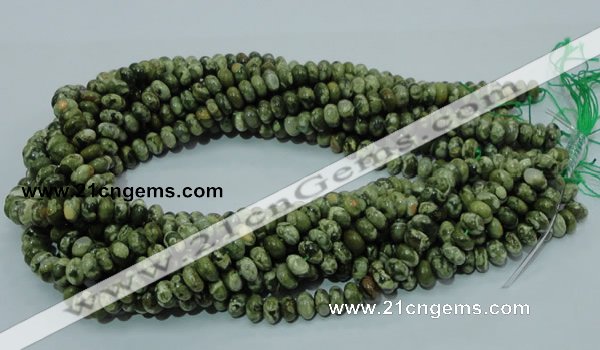 CRH95 15.5 inches 5*8mm rondelle rhyolite beads wholesale