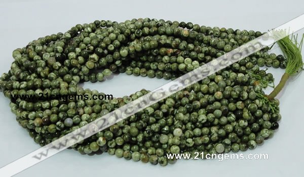 CRH98 15.5 inches 6mm round rhyolite beads wholesale