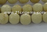 CRI213 15.5 inches 10mm faceted round riverstone beads wholesale