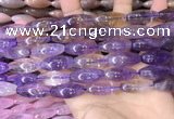 CRI301 15.5 inches 10*25mm rice ametrine gemstone beads wholesale