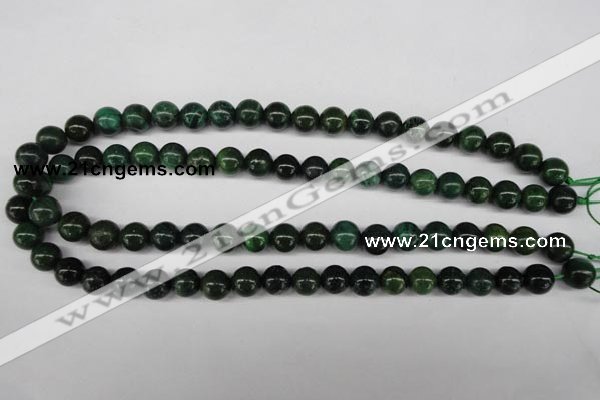CRJ303 15.5 inches 10mm round African prase jasper beads wholesale