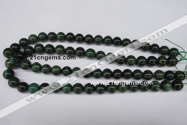 CRJ304 15.5 inches 12mm round African prase jasper beads wholesale