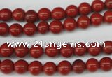 CRO06 15.5 inches 6mm round red jasper beads wholesale