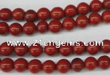 CRO06 15.5 inches 6mm round red jasper beads wholesale