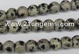 CRO101 15.5 inches 8mm round dalmatian jasper beads wholesale