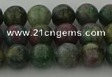 CRO1112 15.5 inches 8mm round ruby apatrite beads wholesale