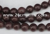 CRO112 15.5 inches 8mm round purple aventurine beads wholesale