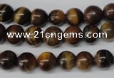 CRO115 15.5 inches 8mm round yellow tiger eye beads wholesale