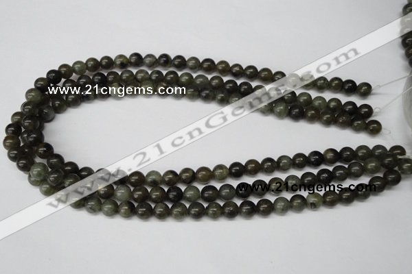 CRO119 15.5 inches 8mm round labradorite gemstone beads wholesale