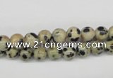 CRO12 15.5 inches 6mm round dalmatian jasper beads wholesale