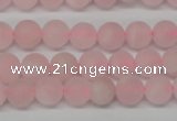 CRO146 15.5 inches 8mm round rose quartz beads wholesale