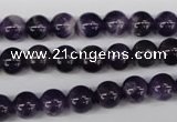 CRO150 15.5 inches 8mm round dogtooth amethyst beads wholesale