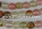 CRO158 15.5 inches 8mm round volcano cherry quartz beads wholesale