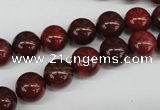 CRO186 15.5 inches 10mm round brecciated jasper  beads wholesale