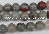 CRO190 15.5 inches 10mm round bloodstone beads wholesale