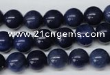 CRO219 15.5 inches 10mm round blue aventurine beads wholesale