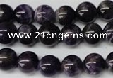 CRO234 15.5 inches 10mm round dogtooth amethyst beads wholesale