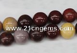 CRO248 15.5 inches 10mm round mookaite gemstone beads wholesale