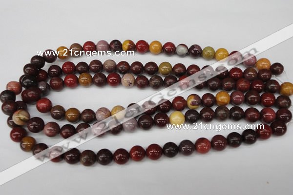 CRO248 15.5 inches 10mm round mookaite gemstone beads wholesale